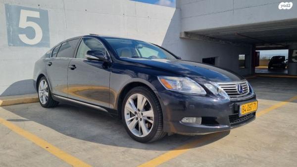 לקסוס GS450H Premium הייבריד אוט' 3.5 (296 כ''ס) בנזין 2010 למכירה בפתח תקווה
