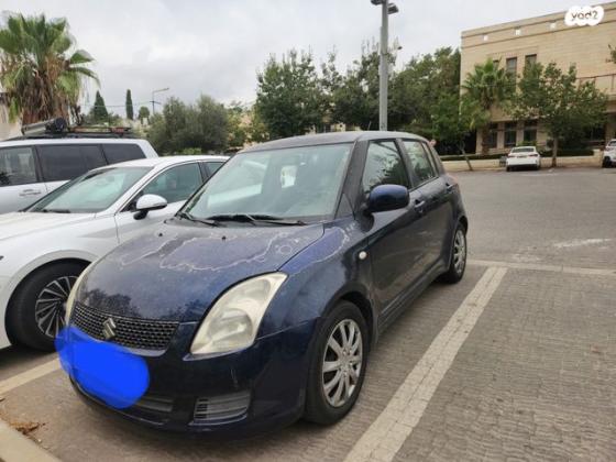 סוזוקי סוויפט GLS אוט' 1.5 (101 כ''ס) בנזין 2008 למכירה בירושלים