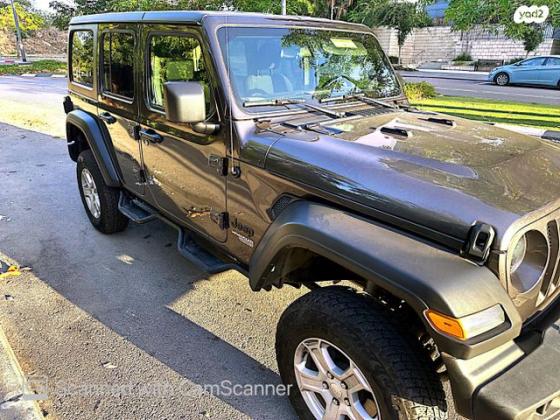 ג'יפ / Jeep רנגלר ארוך 4X4 Sport S אוט' 2.0 (272 כ''ס) ק'-2 בנזין 2021 למכירה ברמת השרון