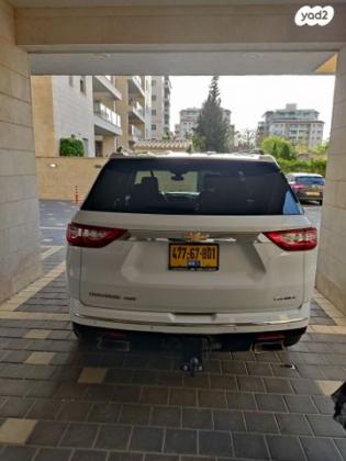 שברולט טראוורס 4X4 Premier אוט' 7 מק' 3.6 (310 כ"ס) בנזין 2019 למכירה בפרדס חנה כרכור