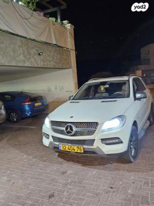 מרצדס ML Class 4X4 ML350 Bluetec אוט' דיזל 3.0 (258 כ''ס) דיזל 2012 למכירה בירושלים