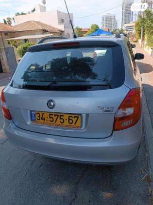סקודה פאביה ספייס Ambiente אוט' 1.6 (105 כ''ס) בנזין 2008 למכירה ברחובות