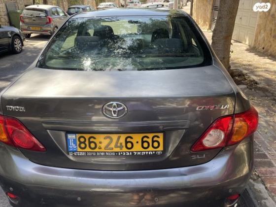 טויוטה קורולה GLI אוט' 1.6 (124 כ''ס) בנזין 2009 למכירה במבשרת ציון