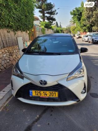 טויוטה יאריס Black Top אוט' 1.5 (112 כ"ס) בנזין 2018 למכירה בקרית אונו