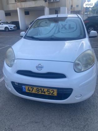 ניסאן מיקרה Visia ידני 1.2 (80 כ''ס) בנזין 2013 למכירה ברחובות