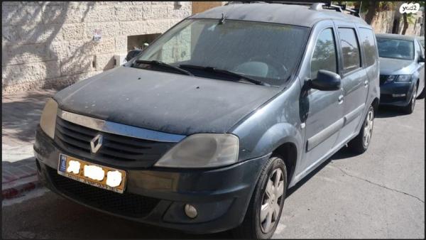 רנו לוגאן MCV 4X4 E2 ידני 1.6 (85 כ''ס) בנזין 2012 למכירה בירושלים