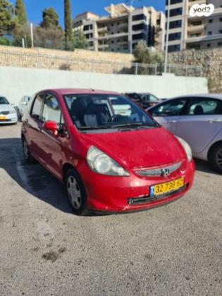 הונדה ג'אז LS אוט' 1.3 (83 כ''ס) בנזין 2006 למכירה בנצרת עילית u002F נוף הגליל