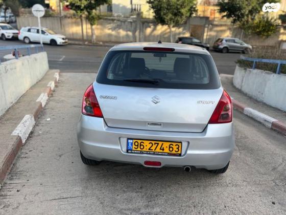 סוזוקי סוויפט GLX אוט' 1.5 (101 כ''ס) בנזין 2008 למכירה בראשון לציון