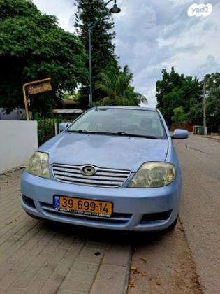 טויוטה קורולה Sun אוט' 1.6 (110 כ''ס) בנזין 2006 למכירה בנווה ירק