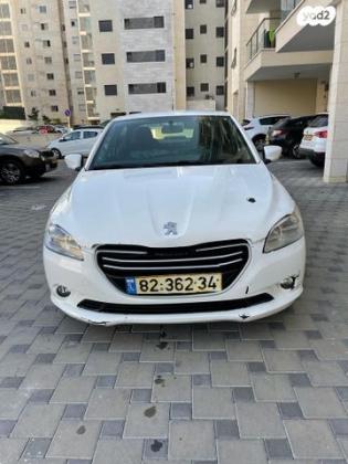 פיג'ו 301 Active אוט' 1.6 (115 כ"ס) בנזין 2015 למכירה בקרית אתא