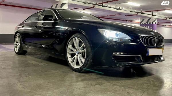 ב.מ.וו סדרה 6 640I גראן-קופה אוט' 3.0 (320 כ"ס) בנזין 2014 למכירה בקרית אונו