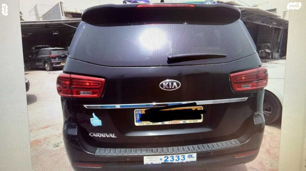 קיה קרניבל EX אוט' 8 מק' 3.3 (276 כ"ס) בנזין 2019 למכירה בחדרה