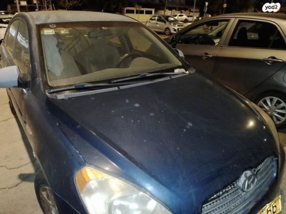 יונדאי אקסנט (עד 2012) GLS אוט' 1.6 (112 כ''ס) בנזין 2008 למכירה בראש העין