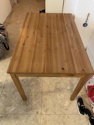 שולחן עץ איקאה מדגם JOKKMOKK