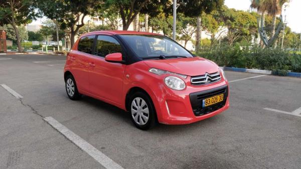 סיטרואן C1 Comfort אוט' 1.0 (69 כ''ס) בנזין 2015 למכירה בנתניה