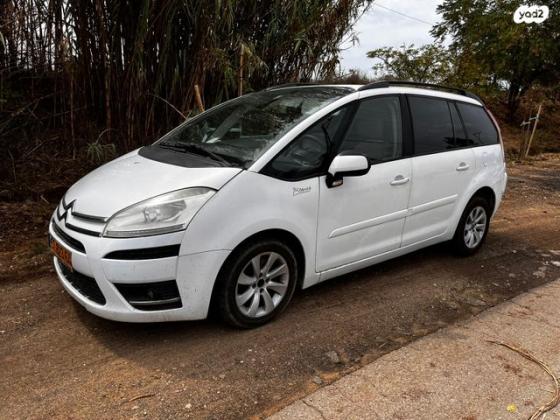 סיטרואן C4 פיקאסו PK גרנד פיקאסו רובוטית 7 מק' 1.6 (156 כ''ס) בנזין 2014 למכירה בגנות