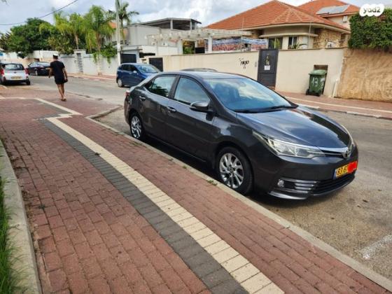 טויוטה קורולה GLI אוט' 1.6 (132 כ''ס) [2016 ואילך] בנזין 2016 למכירה בחדרה