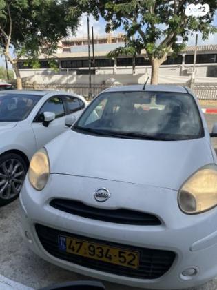 ניסאן מיקרה Visia אוט' 1.2 (80 כ''ס) בנזין 2013 למכירה בבנימינה גבעת עדה