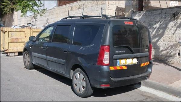 רנו לוגאן MCV 4X4 E2 ידני 1.6 (85 כ''ס) בנזין 2012 למכירה בירושלים