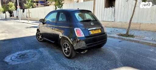 פיאט 500 Pop אוט' 1.2 (69 כ"ס) [2009-2014] בנזין 2010 למכירה בירושלים
