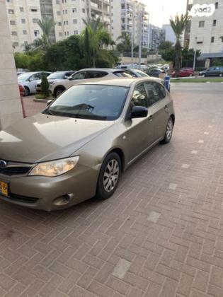 סובארו B3 האצ'בק RX אוט' 1.5 (107 כ''ס) בנזין 2008 למכירה בבת ים