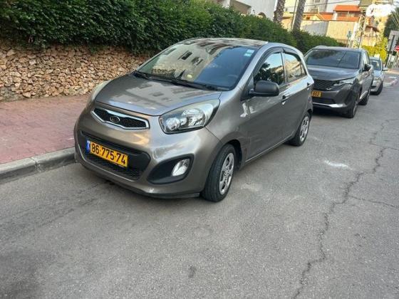 קיה פיקנטו EX ידני 1.0 (69 כ''ס) בנזין 2012 למכירה בפתח תקווה