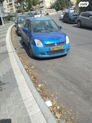סוזוקי סוויפט GLX אוט' 1.5 (101 כ''ס) בנזין 2008 למכירה בצפת
