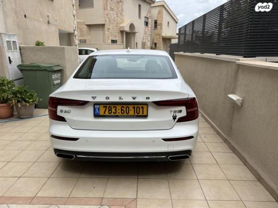 וולוו S60 T8 Inscription אוט' 2.0 (390 כ''ס) היברידי חשמל / בנזין 2019 למכירה ביקנעם