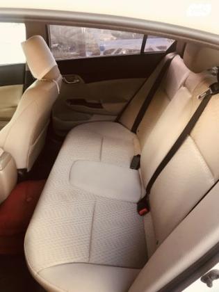 הונדה סיוויק סדאן החדשה LX אוט' 1.8 (140 כ"ס) בנזין 2014 למכירה בעכו