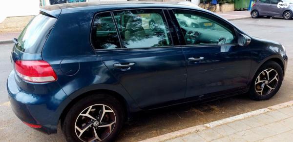 פולקסווגן גולף Trendline אוט' 5 דל' 1.6 (102 כ''ס) בנזין 2010 למכירה בבת ים
