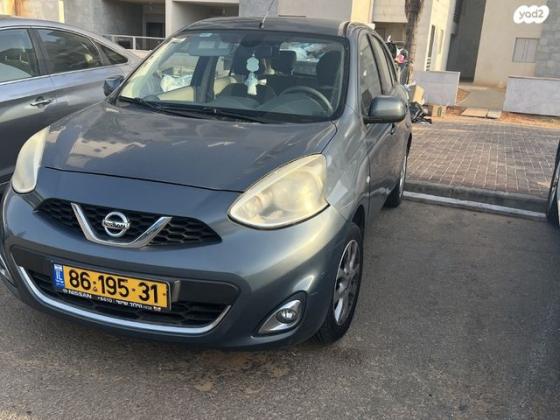 ניסאן מיקרה Acenta אוט' 1.2 (80 כ''ס) בנזין 2014 למכירה בקרית אונו