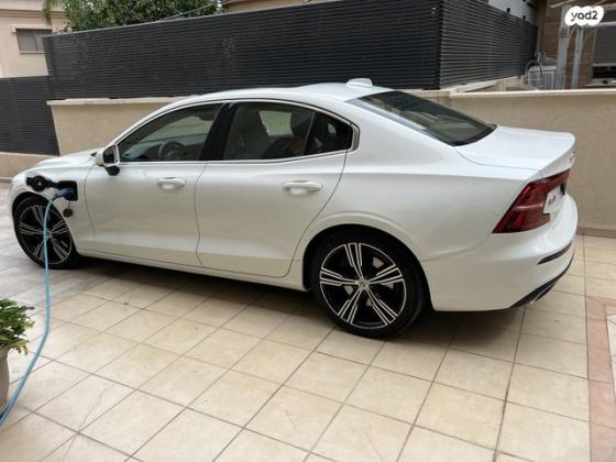 וולוו S60 T8 Inscription אוט' 2.0 (390 כ''ס) היברידי חשמל / בנזין 2019 למכירה ביקנעם