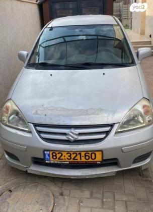 סוזוקי ליאנה GLS הצ'בק אוט' 1.6 (107 כ''ס) בנזין 2007 למכירה בבאר שבע