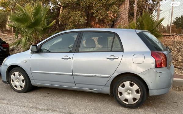 טויוטה קורולה RUN-X GLI אוט' 1.6 (110 כ"ס) בנזין 2005 למכירה באלישיב