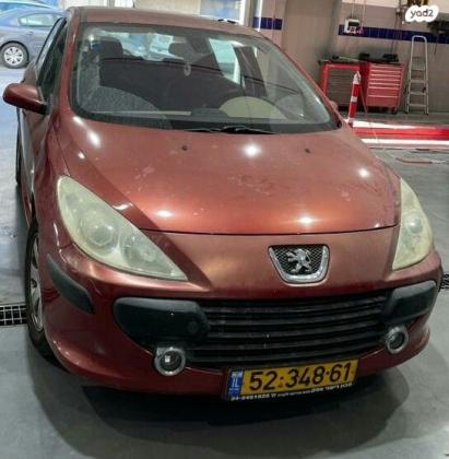פיג'ו 307 XT טיפטרוניק 5 דל' 1.6 (110 כ"ס) בנזין 2007 למכירה בחיפה