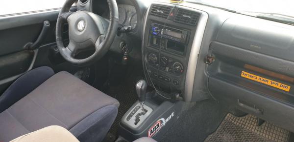 סוזוקי ג'ימני 4X4 JLX אוט' 1.3 (85 כ''ס) בנזין 2010 למכירה בפרדסיה