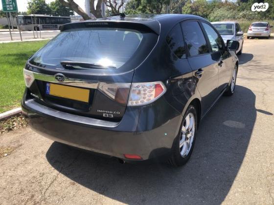 סובארו B3 האצ'בק 4X4 RX ידני 2.0 (150 כ''ס) בנזין 2008 למכירה בהרצליה