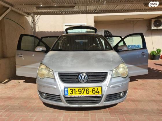 פולקסווגן פולו Energy אוט' 1.4 (80 כ''ס) בנזין 2008 למכירה בנתניה