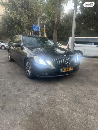 מרצדס E-Class Taxi E200 Taxi Elegance אוט' דיזל 2.1 (136 כ''ס) דיזל 2010 למכירה בירושלים