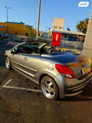 פיג'ו 207 CC קבריולט אוט' 1.6 (120 כ''ס) בנזין 2012 למכירה ביבנה