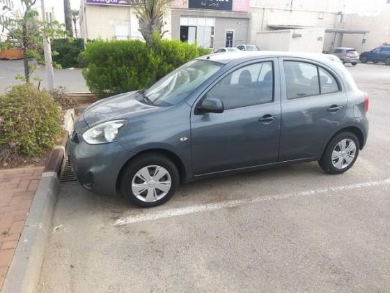 ניסאן מיקרה Visia אוט' 1.2 (80 כ''ס) בנזין 2016 למכירה באשדוד