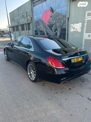 מרצדס S-Class 4X2 S500 Plug In אוט' 3.0 (465 כ"ס) היברידי חשמל / בנזין 2015 למכירה בבת ים