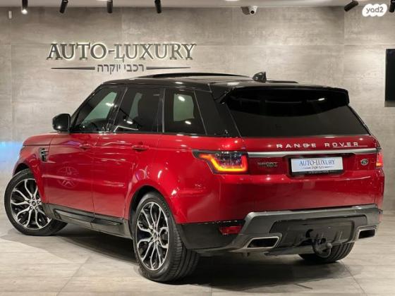 לנד רובר ריינג' רובר ספורט 4X4 HSE Dyn היבריד אוט' בנזין 2.0 (300 כ''ס) ק'-3 היברידי חשמל / בנזין 2020 למכירה בחולון