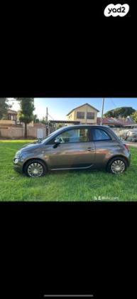 פיאט 500 Pop Sky אוט' 1.2 (69 כ"ס) בנזין 2016 למכירה בפתח תקווה