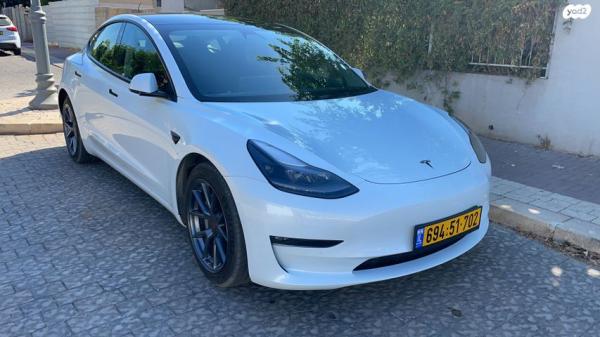 טסלה מודל 3 4X4 Long Range אוט' חשמלי (498 כ''ס) B חשמלי 2021 למכירה בגן יבנה