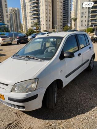 יונדאי גטס GL ידני 1.3 (82 כ''ס) בנזין 2005 למכירה בפתח תקווה