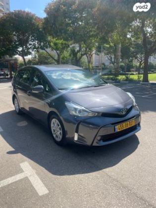 טויוטה פריוס פלוס הייבריד Active אוט' 1.8 (99 כ''ס) בנזין 2019 למכירה בנתניה