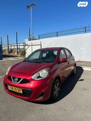 ניסאן מיקרה Visia אוט' 1.2 (80 כ''ס) בנזין 2018 למכירה בפתח תקווה