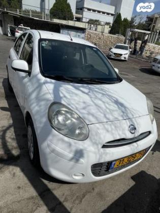 ניסאן מיקרה Visia אוט' 1.2 (80 כ''ס) בנזין 2012 למכירה בטבריה