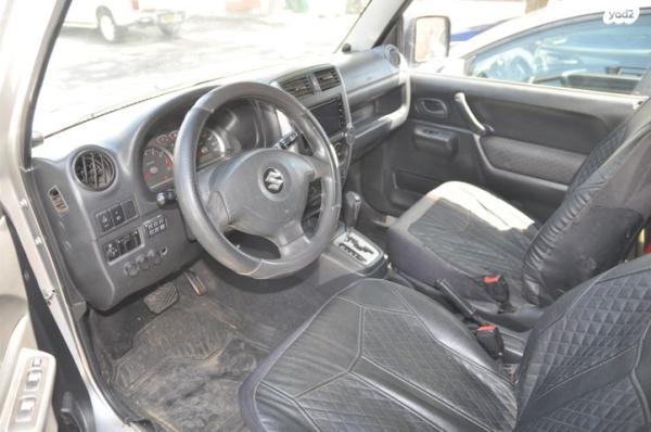 סוזוקי ג'ימני 4X4 JLX-L אוט' 1.3 (85 כ''ס) בנזין 2007 למכירה במעלה אדומים